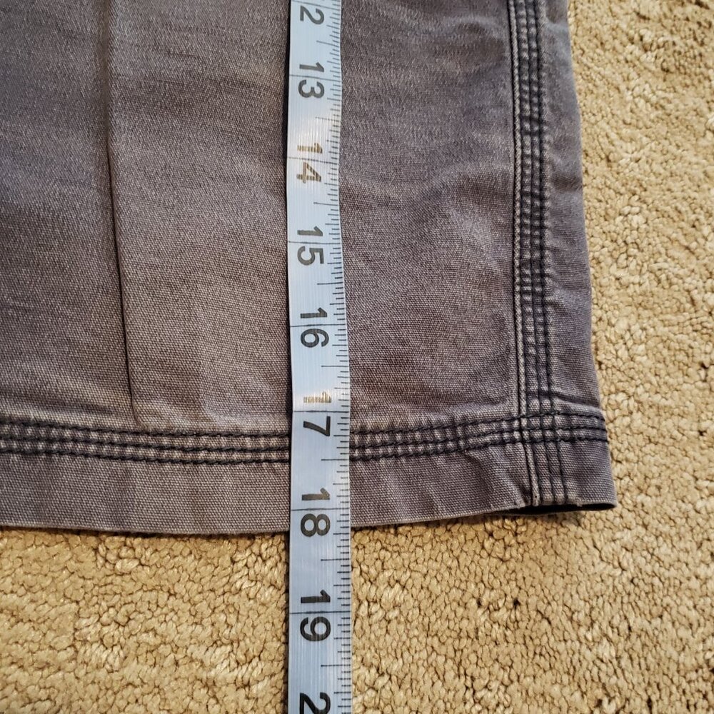 Prana Hiking Shorts Men's 34 Navy Blue 9 Inseam Outdoor Summer Sun Damaged - Picture 11 of 14